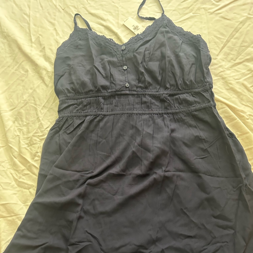 Old Navy Navy Blue Spaghetti-Strap Mini Dress